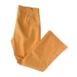 ZARA Mini Flare Tangerine Chino Pants 3067 542 Women’s Sz. L
